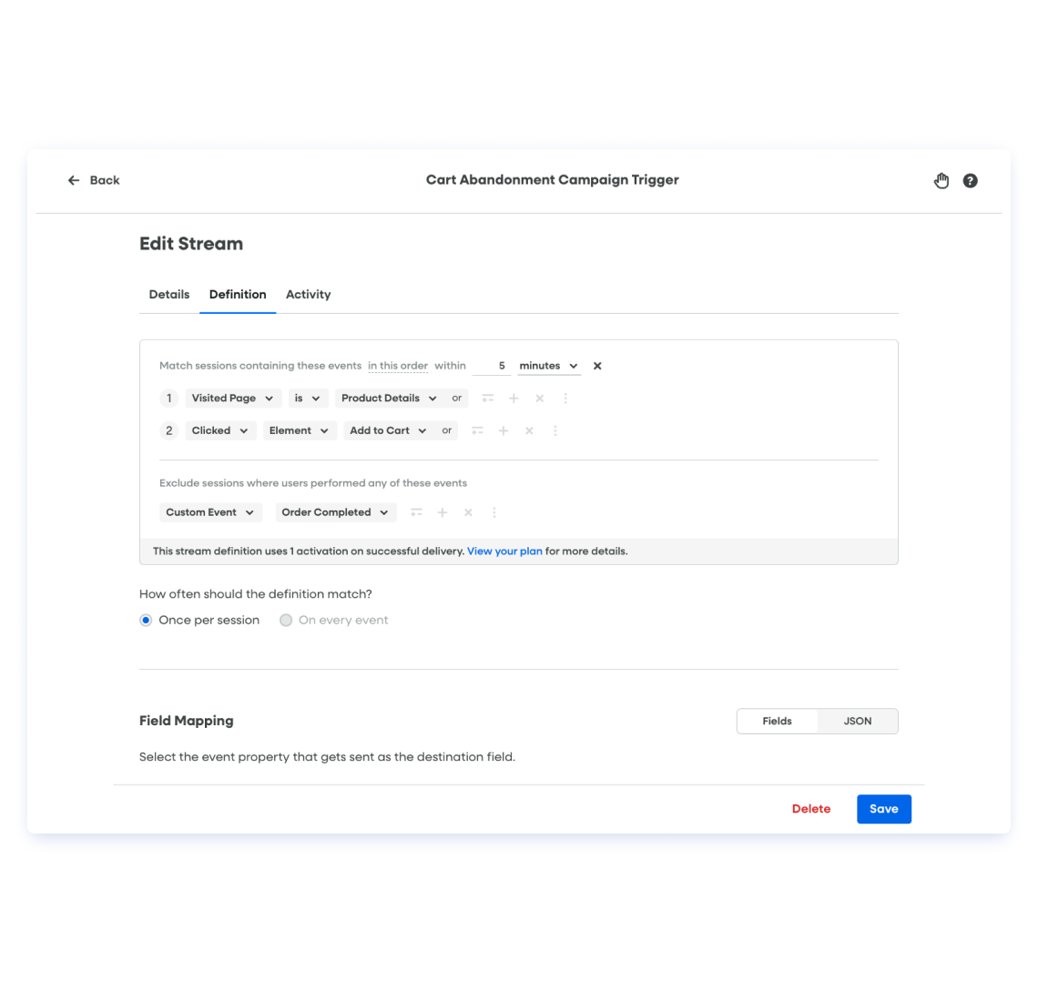 Trigger marketing automation