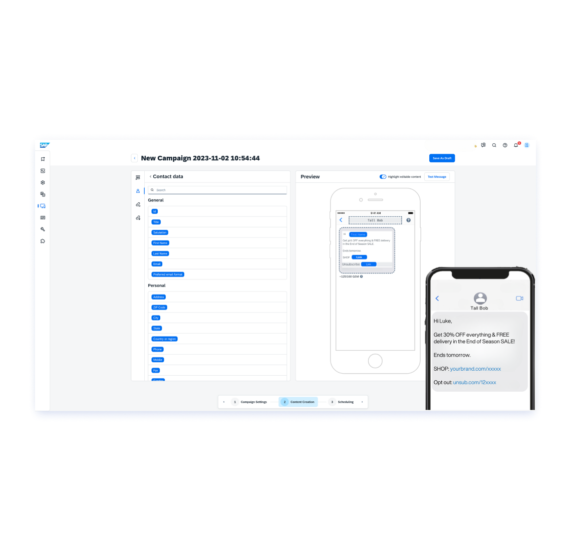 SMS: Straight Forward Messaging
