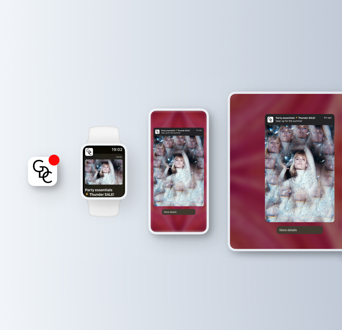 Personalized push notifications
