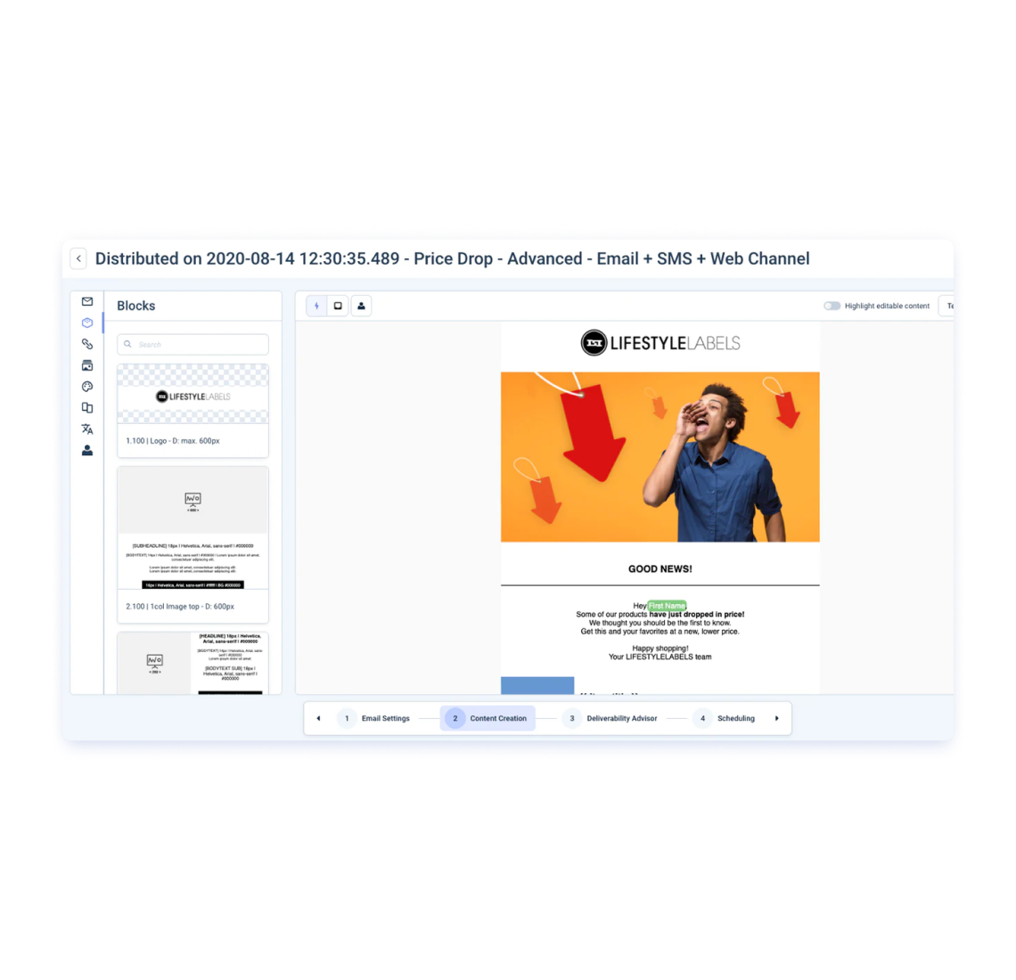 Create more content in more channels 